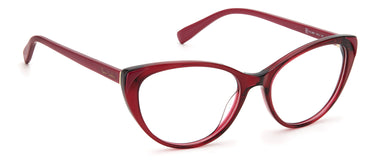 Premium Women Pierre Cardin Eyeglasses: P.C. 8501 - Cherry - SpecSMART Eye Clinic (Diagonal View)